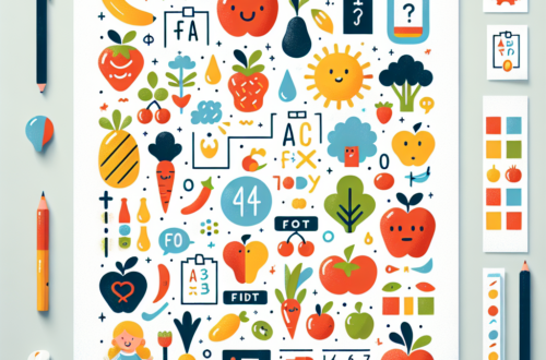 Inspirasi Poster Makanan Sehat yang Mudah Digambar untuk Anak-anak